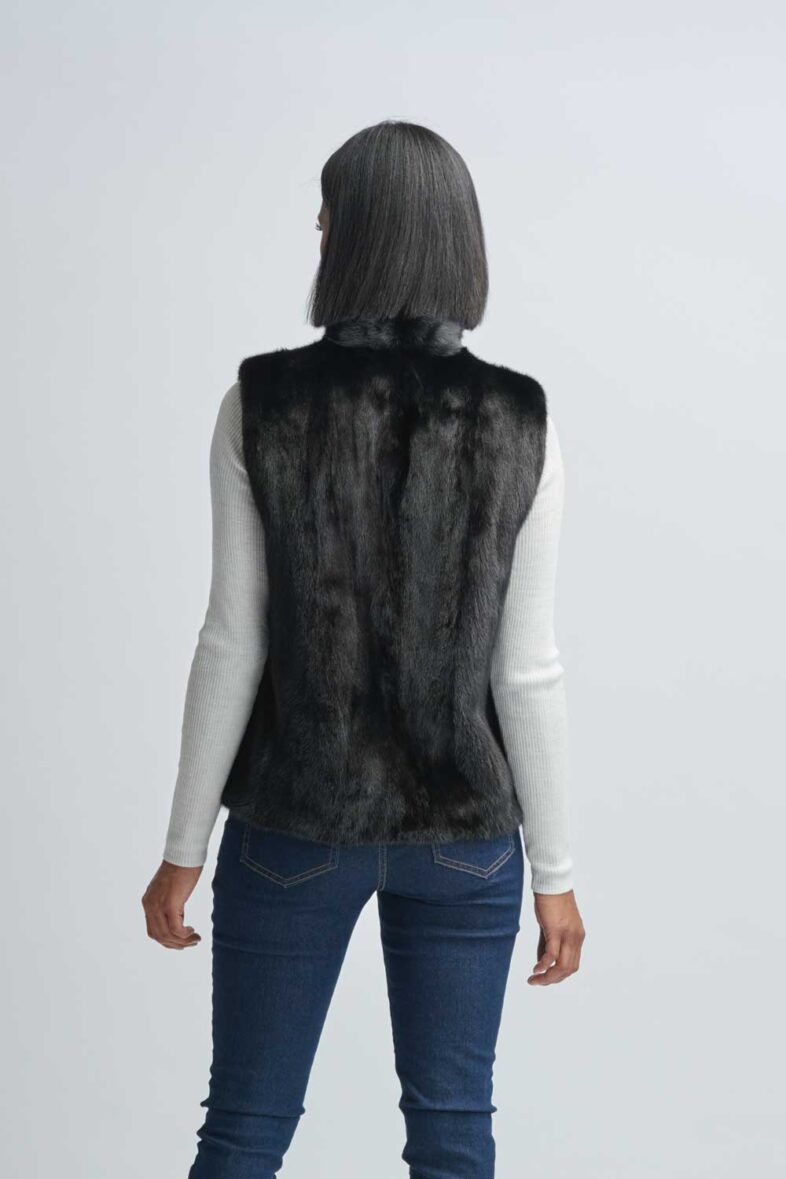 BLACKMINKVEST2 Alaskan Fur