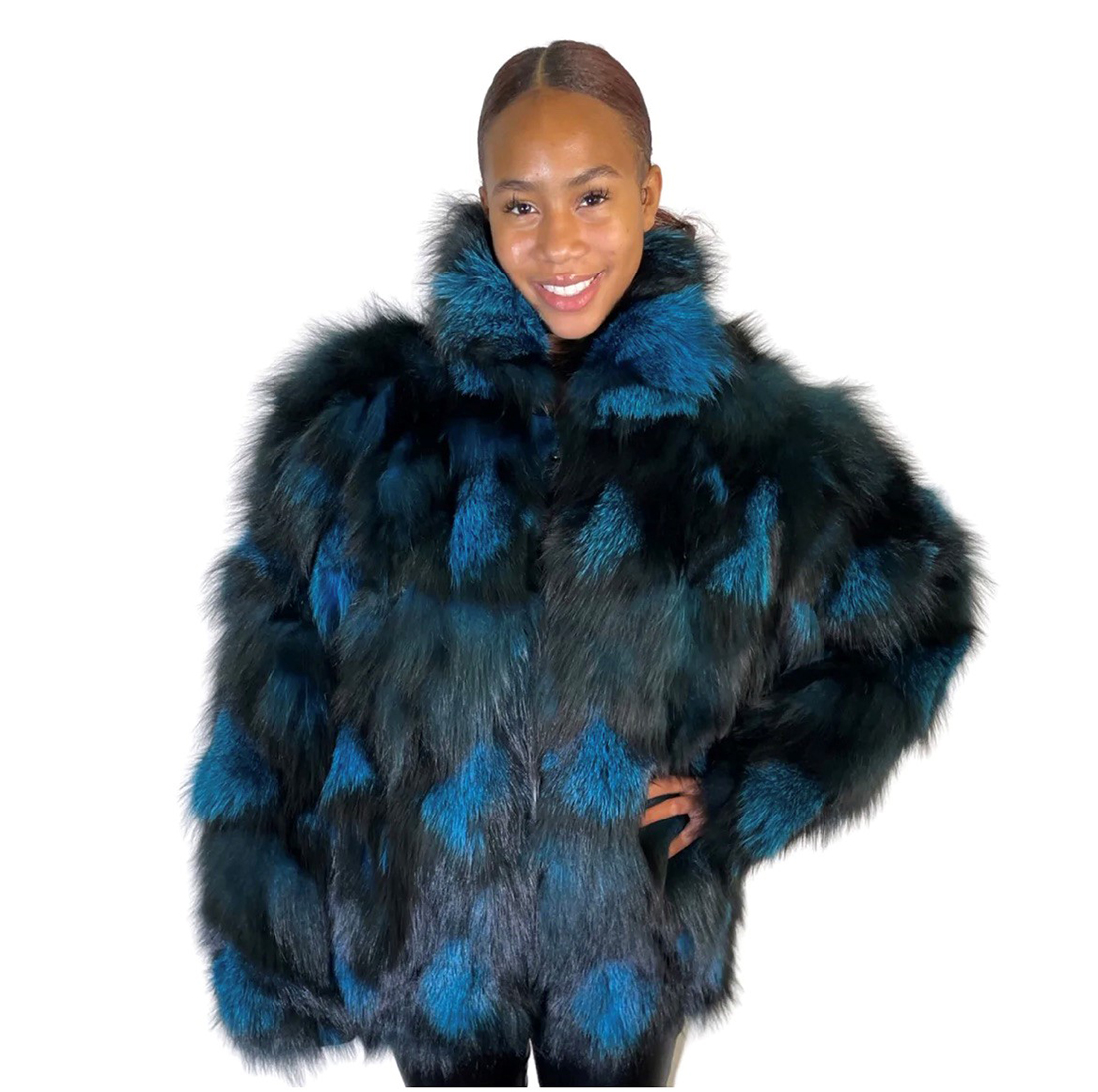 red fur bolero Archives - Alaskan Fur